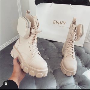 Envy UK Chunky Combat Boots